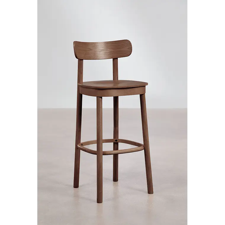 Taburete alto Xaeara en madera 4