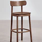 Taburete alto Xaeara en madera - Miniatura 4