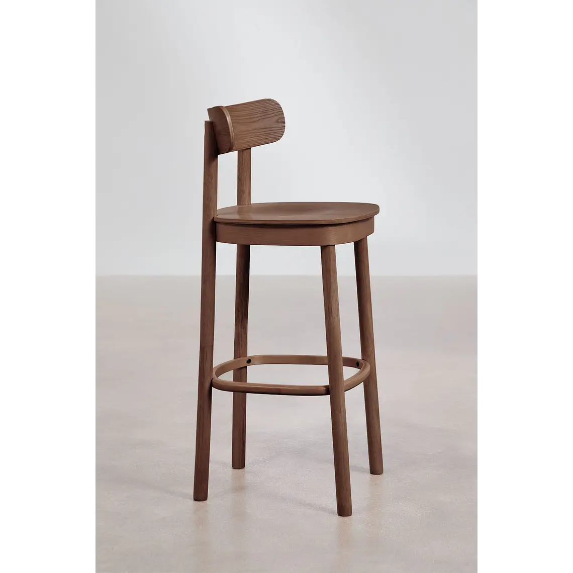 Taburete alto Xaeara en madera 5