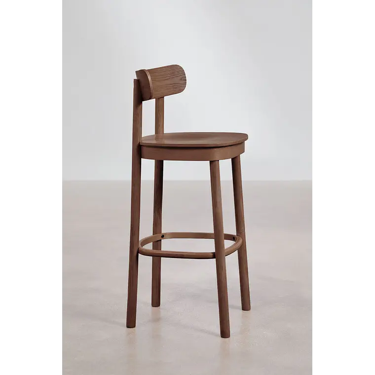 Taburete alto Xaeara en madera 5