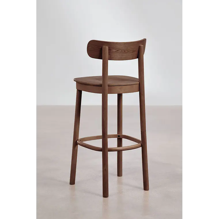 Taburete alto Xaeara en madera 6