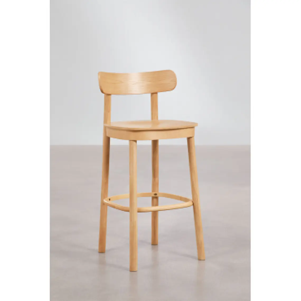 Taburete alto Xaeara en madera 13