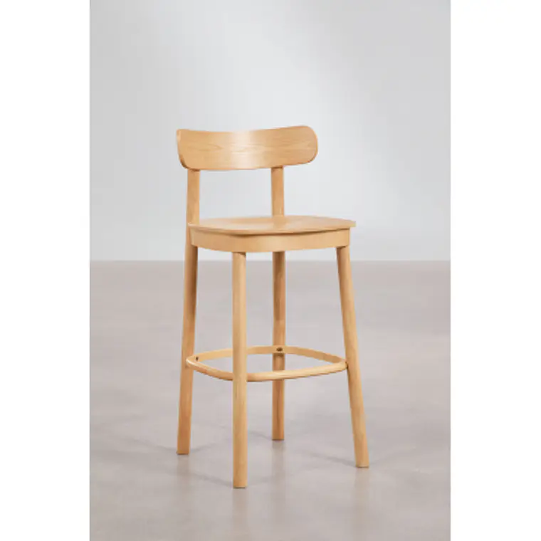 Taburete alto Xaeara en madera 13
