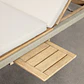 Tumbona reclinable en madera de acacia con cojín Noria - Miniatura 10