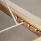 Tumbona reclinable en madera de acacia con cojín Noria - Miniatura 11