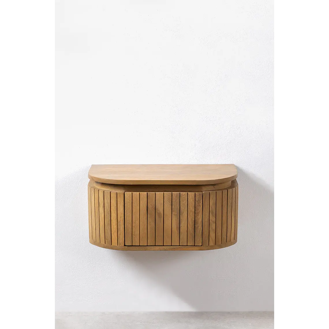 Velador Aderis flotante 55x35 cm en madera de mango 4