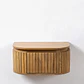 Velador Aderis flotante 55x35 cm en madera de mango - Miniatura 4