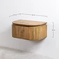 Velador Aderis flotante 55x35 cm en madera de mango - Miniatura 8
