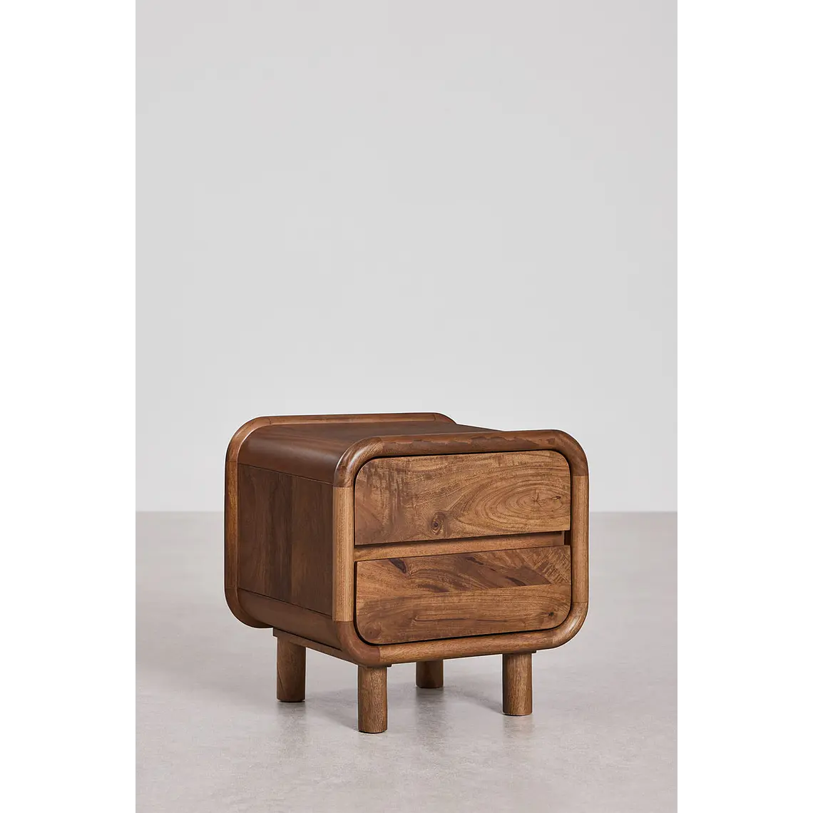 Velador Alora 50x45 cm en madera de mango 4
