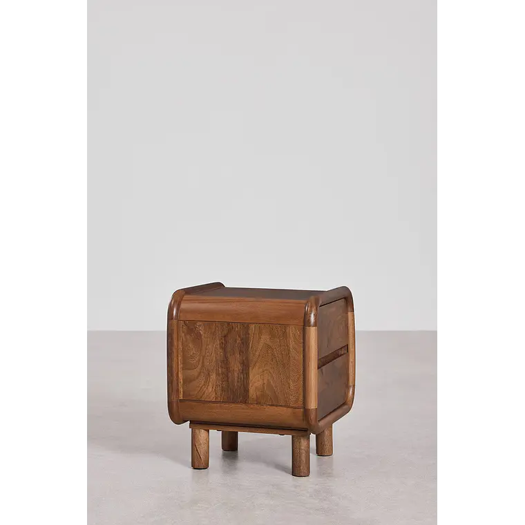 Velador Alora 50x45 cm en madera de mango 5