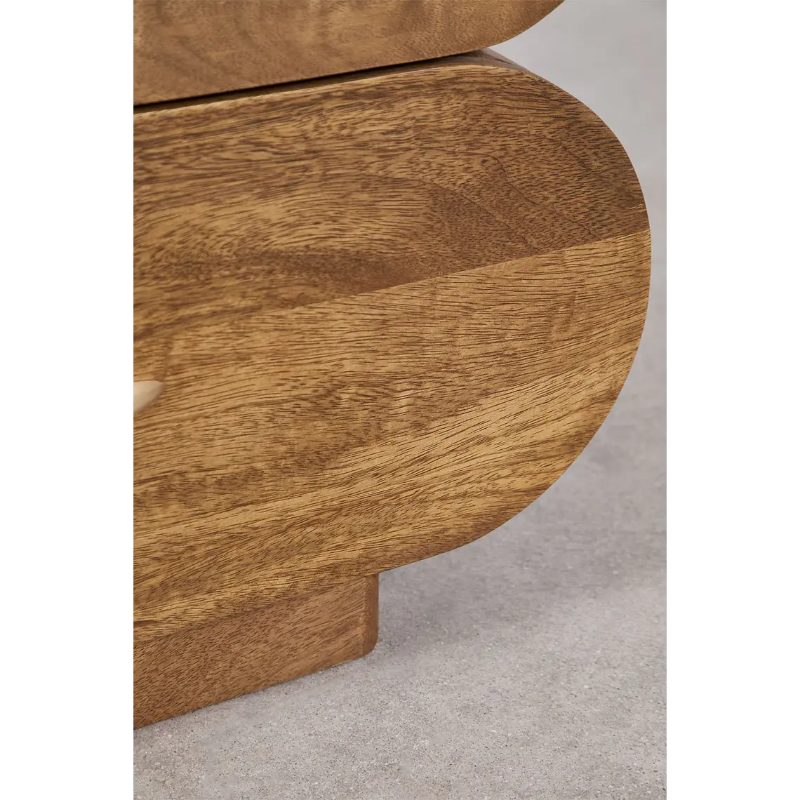 Velador Calira 55x35 cm en madera de mango 8