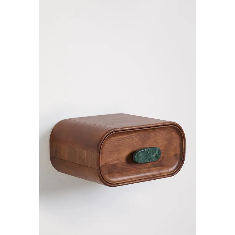 Velador Cavia flotante 50x35 cm en madera de mango 4