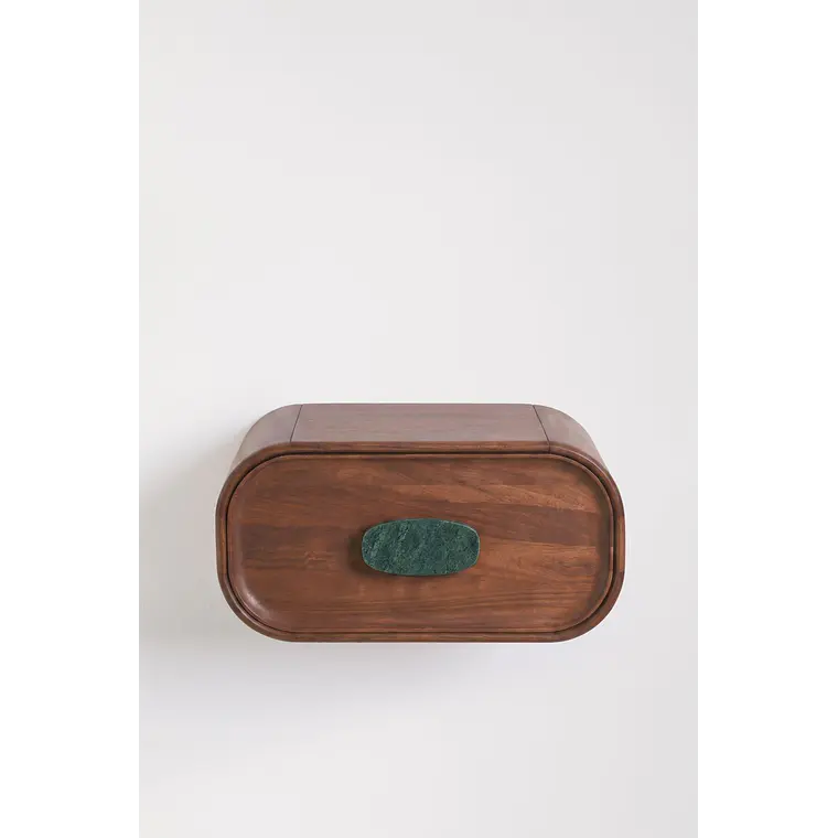 Velador Cavia flotante 50x35 cm en madera de mango 5