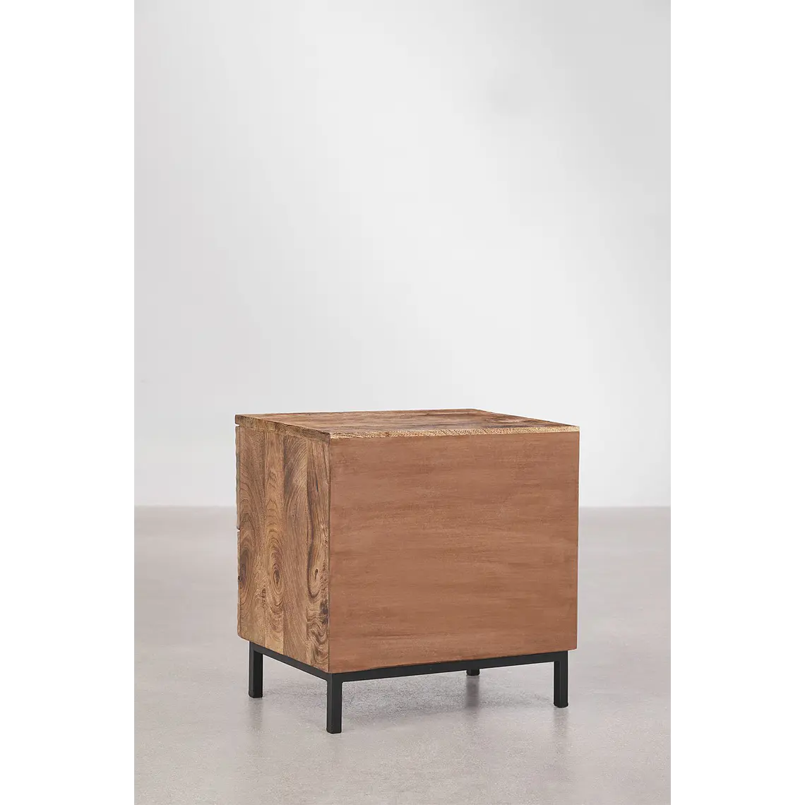 Velador Evania 50x35 cm en madera de mango 5