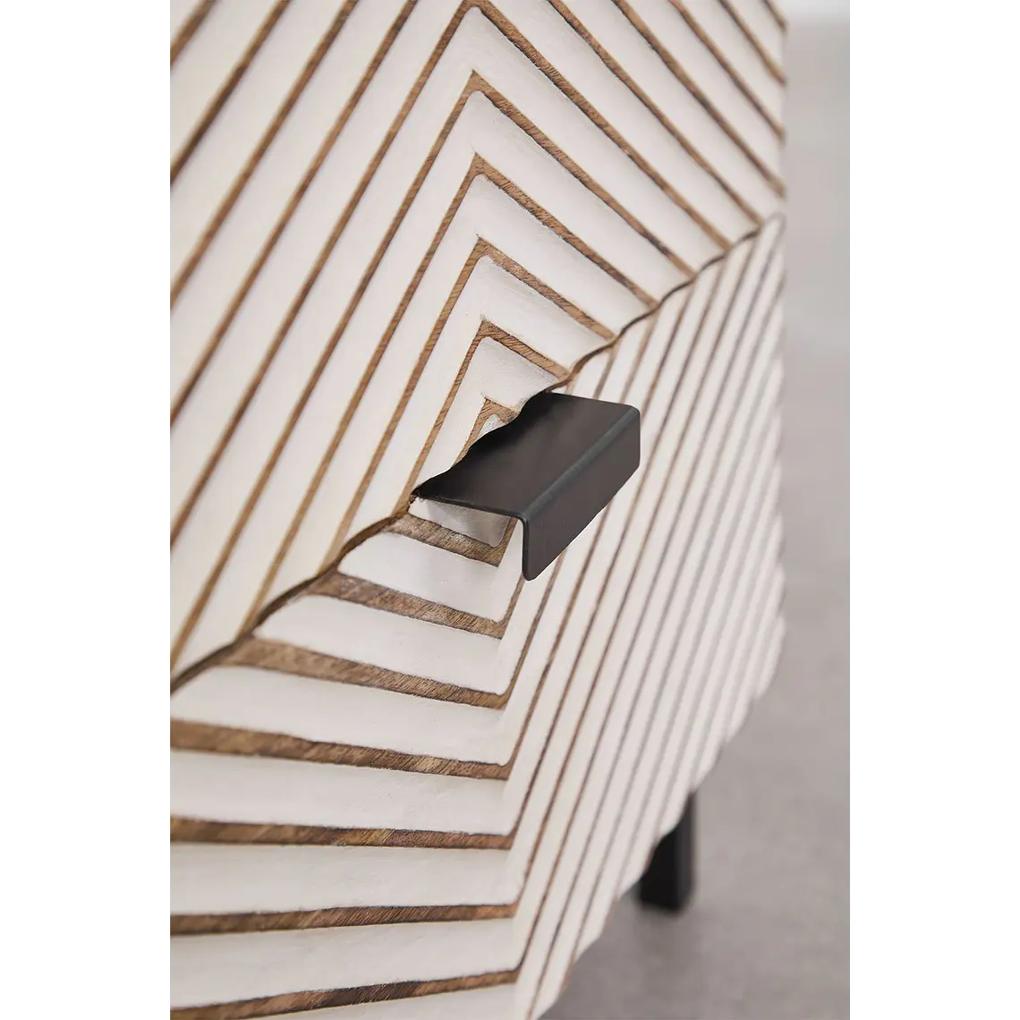 Velador Evania 50x35 cm en madera de mango 7