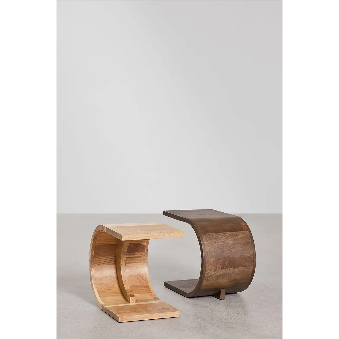 Velador Lorea 45x30 cm en madera 10