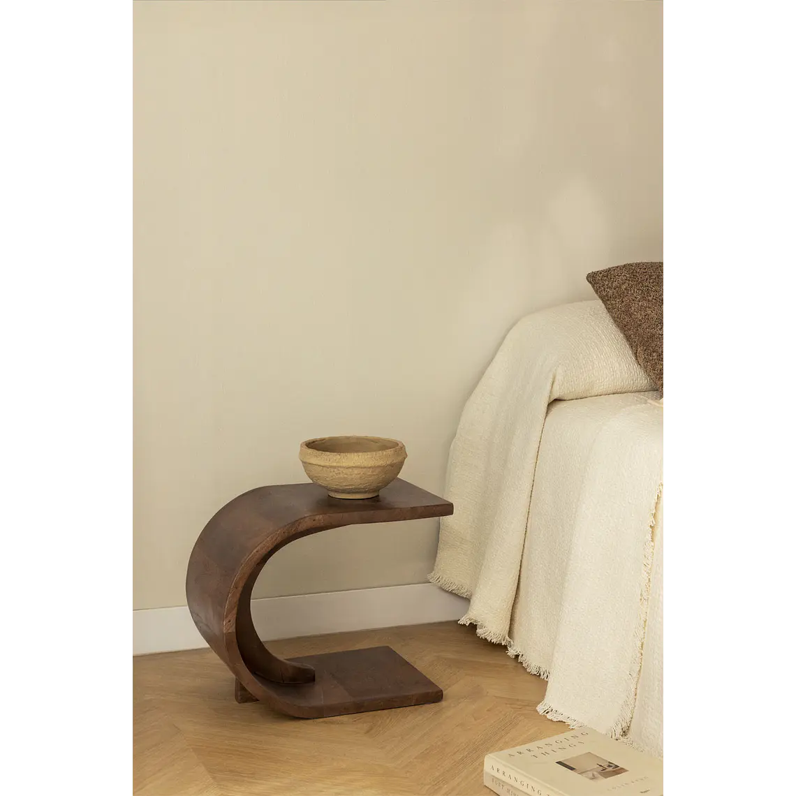 Velador Lorea 45x30 cm en madera 13