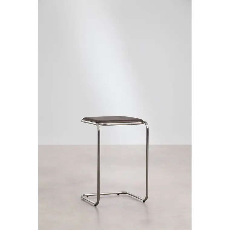 Velador Meria 35x35 cm en madera de acacia 4