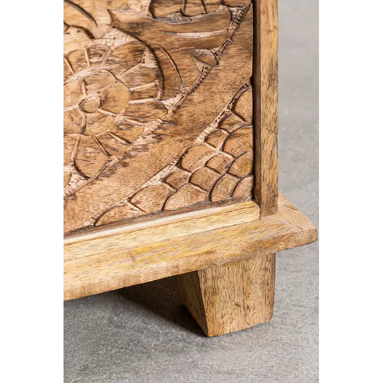 Velador Mireva 40x30 cm en madera de mango 8