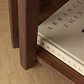 Velador Neriah 50x35 cm en madera de acacia - Miniatura 3