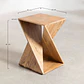 Velador Noreva 40x40 cm en madera de acacia - Miniatura 9