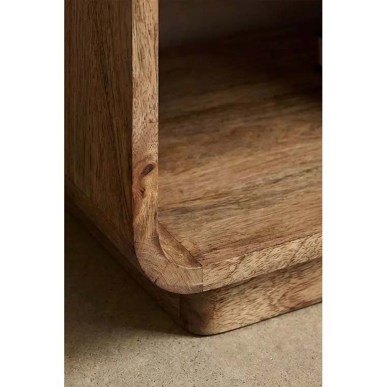 Velador Noriel 40x30 cm en madera de mango 3