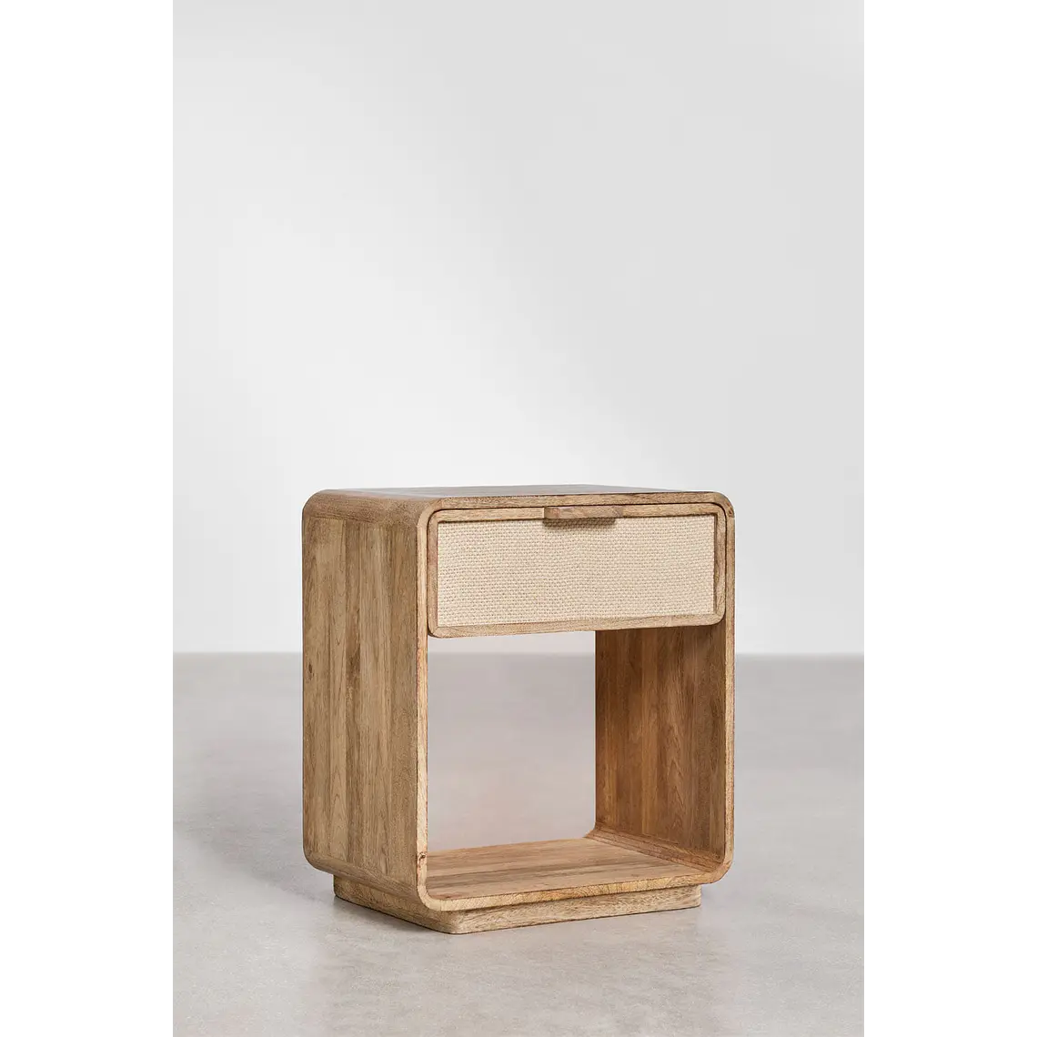 Velador Noriel 40x30 cm en madera de mango 4