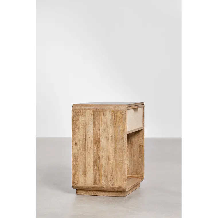 Velador Noriel 40x30 cm en madera de mango 5
