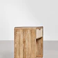 Velador Noriel 40x30 cm en madera de mango - Miniatura 5