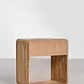 Velador Noriel 40x30 cm en madera de mango - Miniatura 6