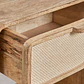 Velador Noriel 40x30 cm en madera de mango - Miniatura 7