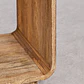 Velador Noriel 40x30 cm en madera de mango - Miniatura 8