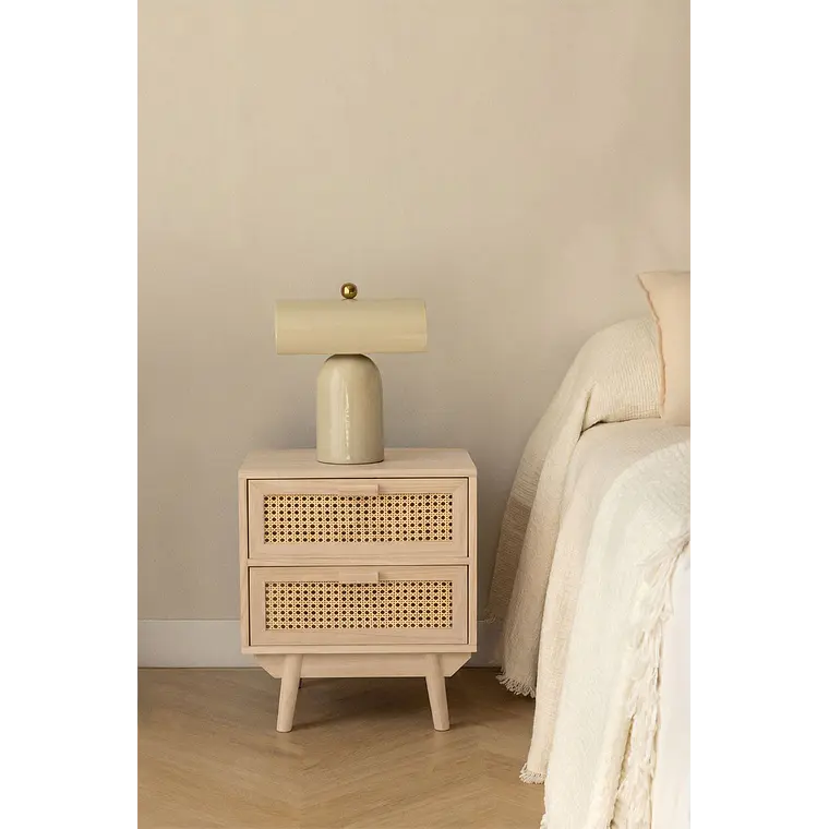 Velador Olaris 40x40 cm en madera 1