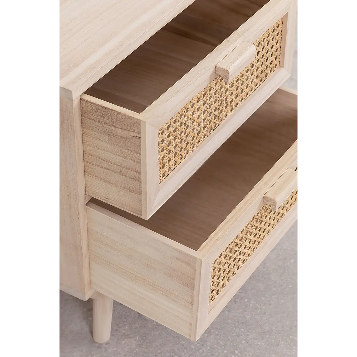 Velador Olaris 40x40 cm en madera 6