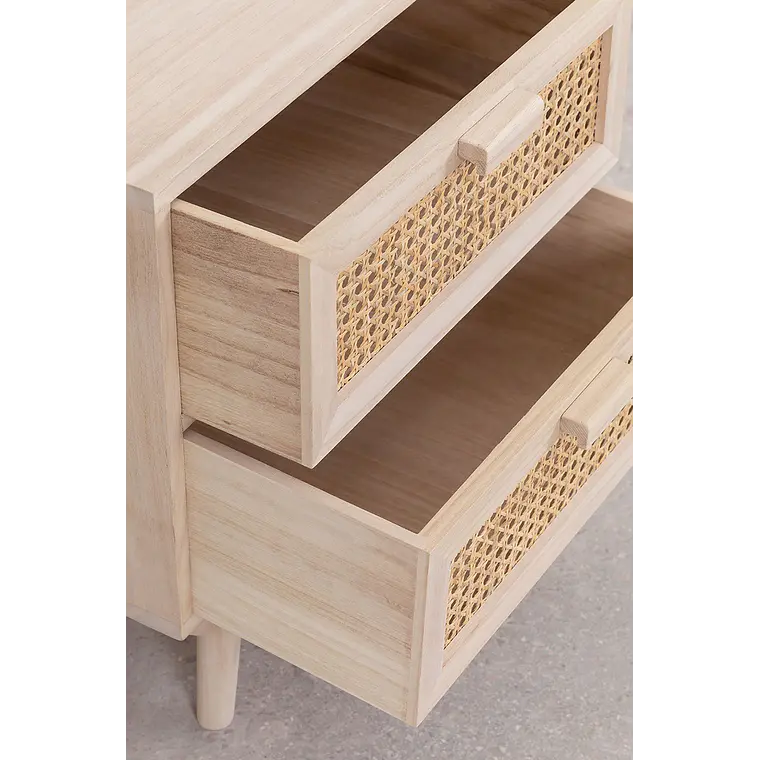 Velador Olaris 40x40 cm en madera 6
