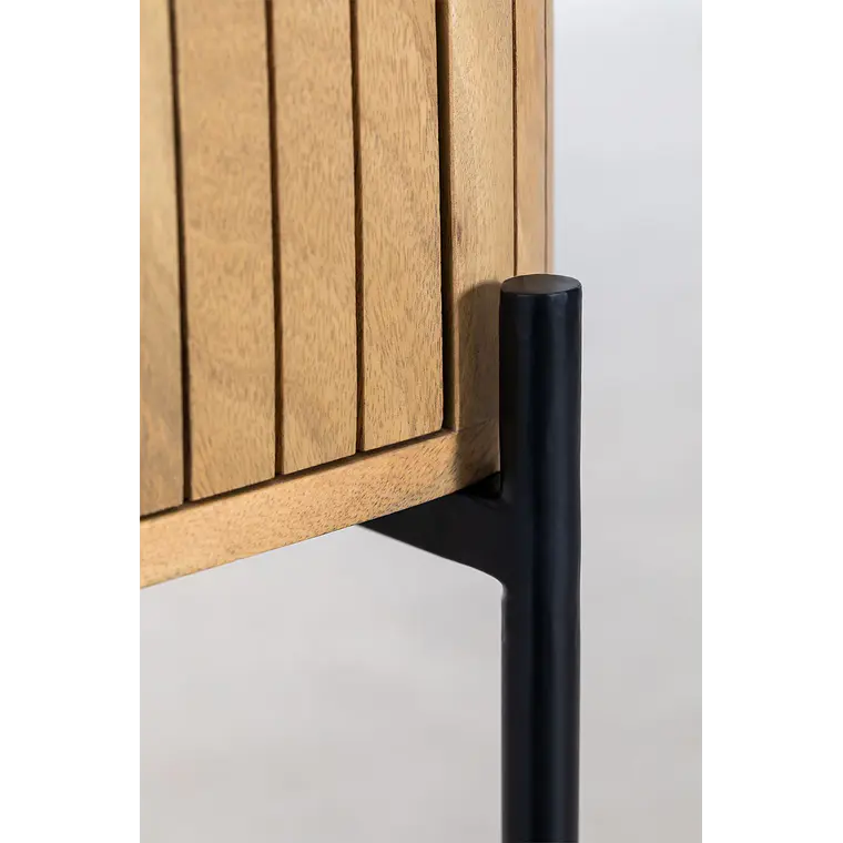 Velador Orenia 55x40 cm en madera de mango 6