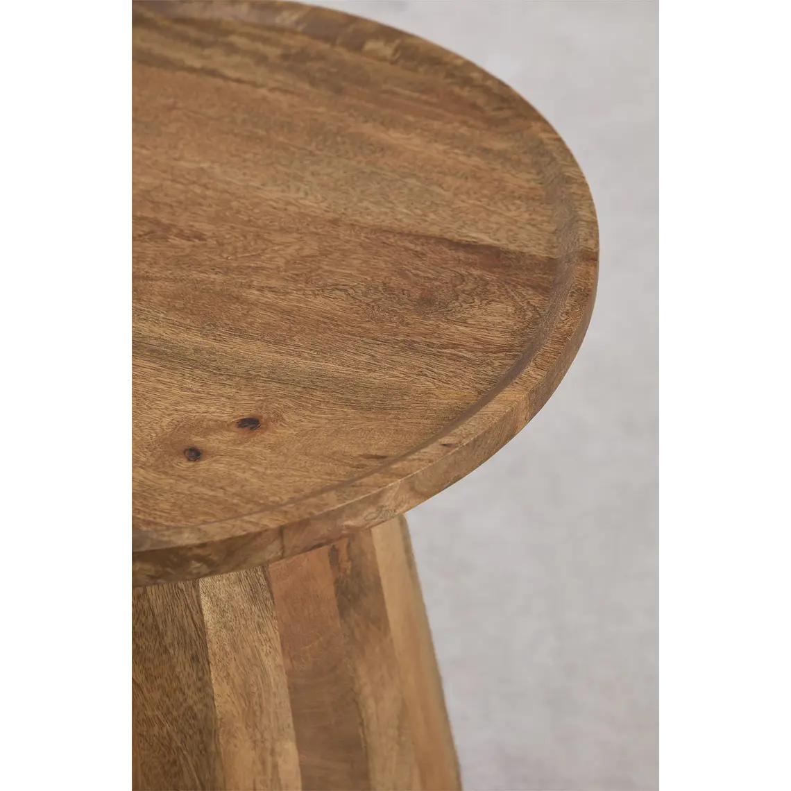 Velador Salira Ø50 cm en madera de mango 5