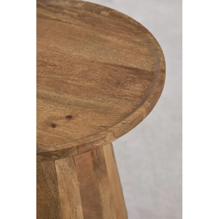 Velador Salira Ø50 cm en madera de mango 5