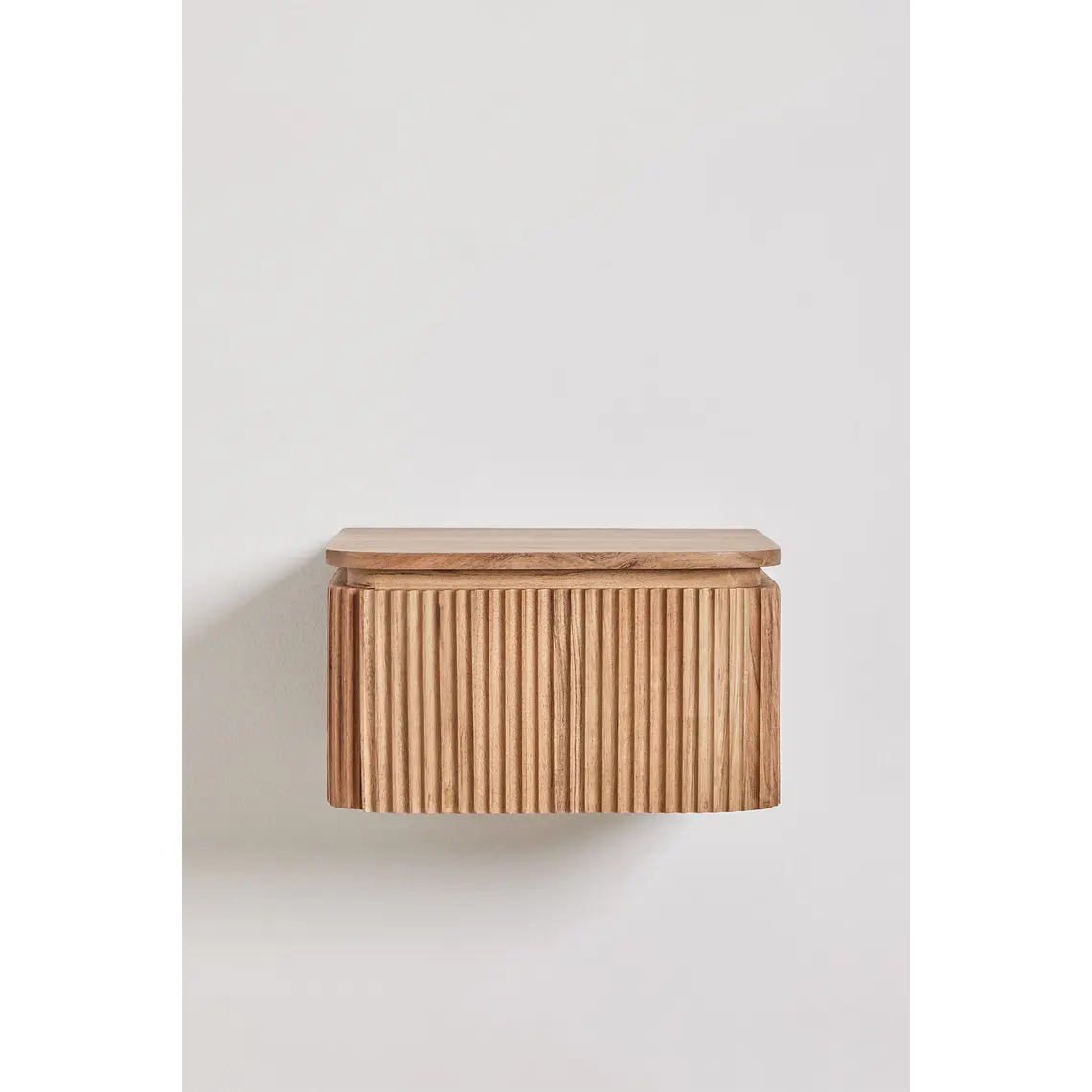 Velador Seris flotante 35x30 cm en madera de acacia 5