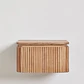 Velador Seris flotante 35x30 cm en madera de acacia - Miniatura 5