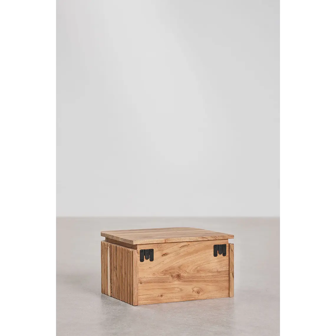 Velador Seris flotante 35x30 cm en madera de acacia 8