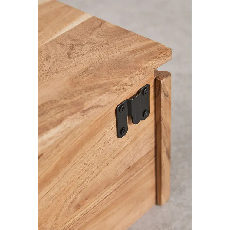 Velador Seris flotante 35x30 cm en madera de acacia 9