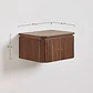 Velador Seris flotante 35x30 cm en madera de acacia - Miniatura 10