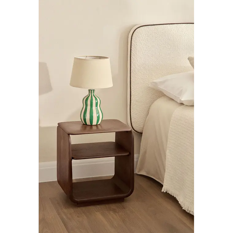 Velador Solira 40x30 cm en madera 12