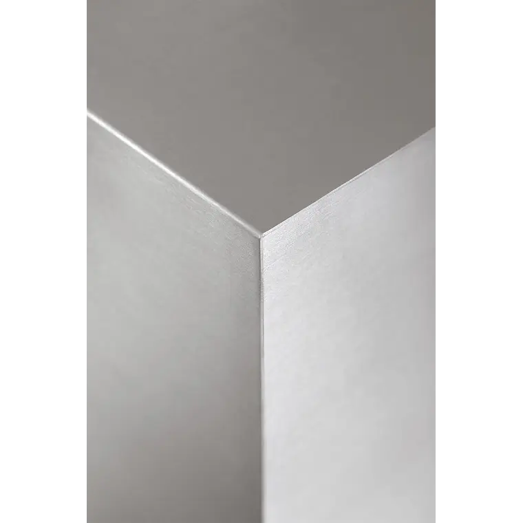 Velador Taela 35x35 cm en acero inoxidable 5