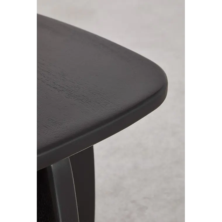 Velador Teral 45x45 cm en madera de mango 5