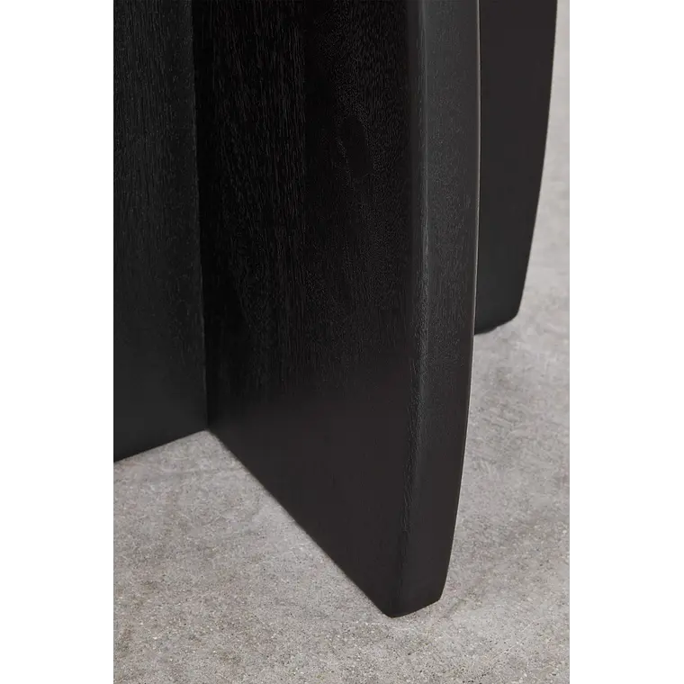 Velador Teral 45x45 cm en madera de mango 6