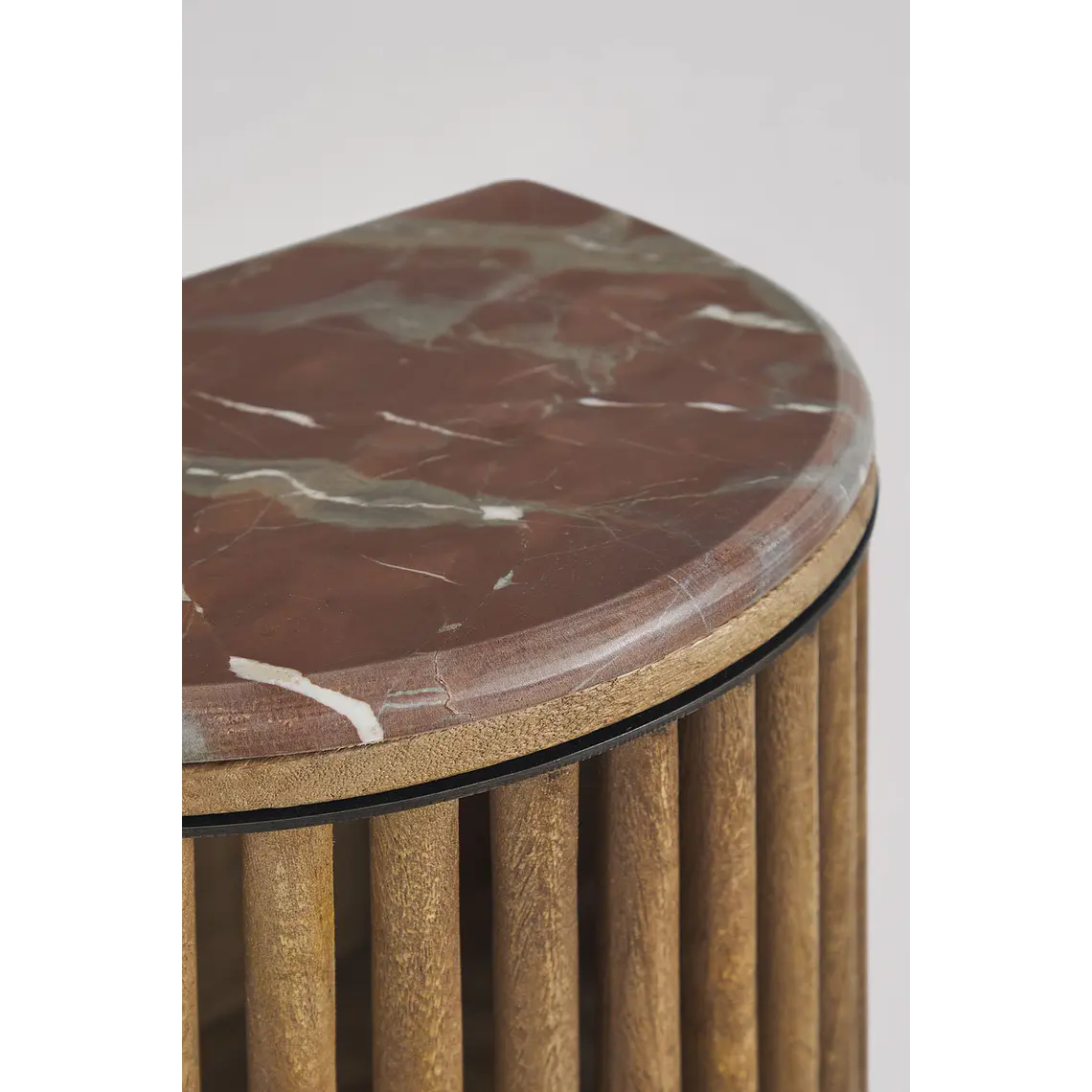 Velador Vireya flotante 40x30 cm en madera de mango 6