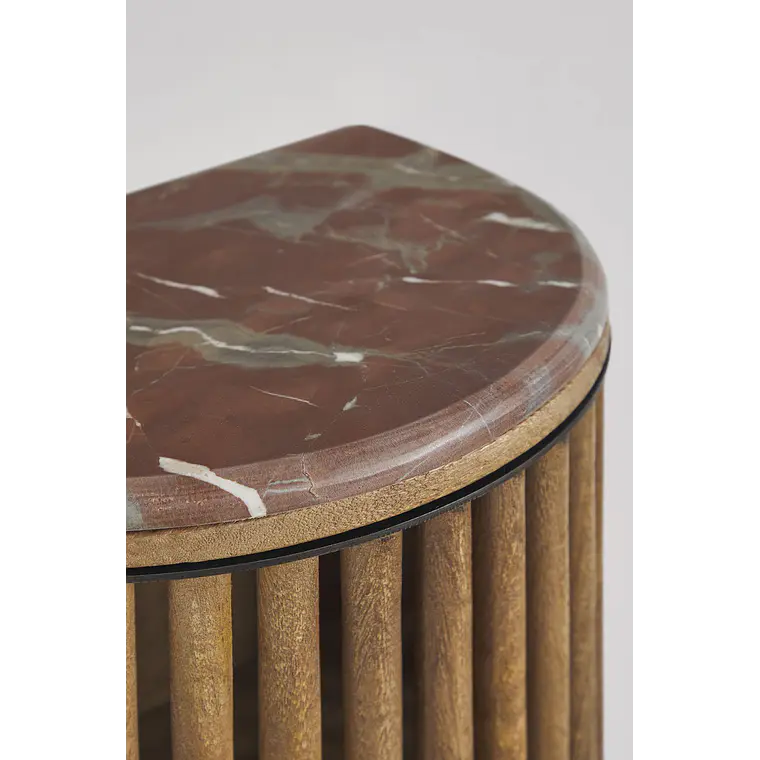 Velador Vireya flotante 40x30 cm en madera de mango 6