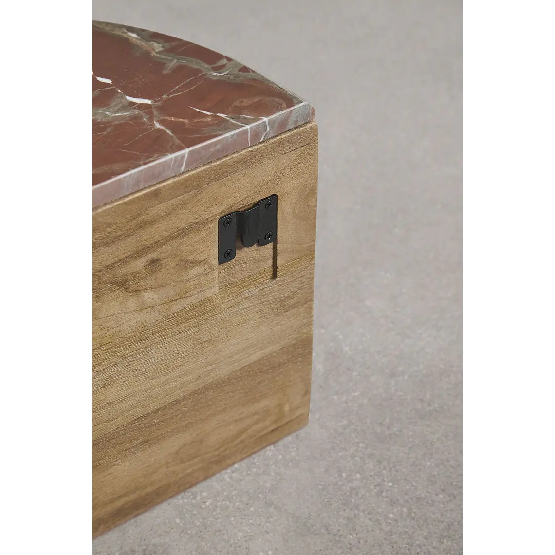 Velador Vireya flotante 40x30 cm en madera de mango 9